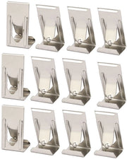 12 pezzi 26mmx14mm fotografia metallico, clip per appendere, hanger a spirale in argento.