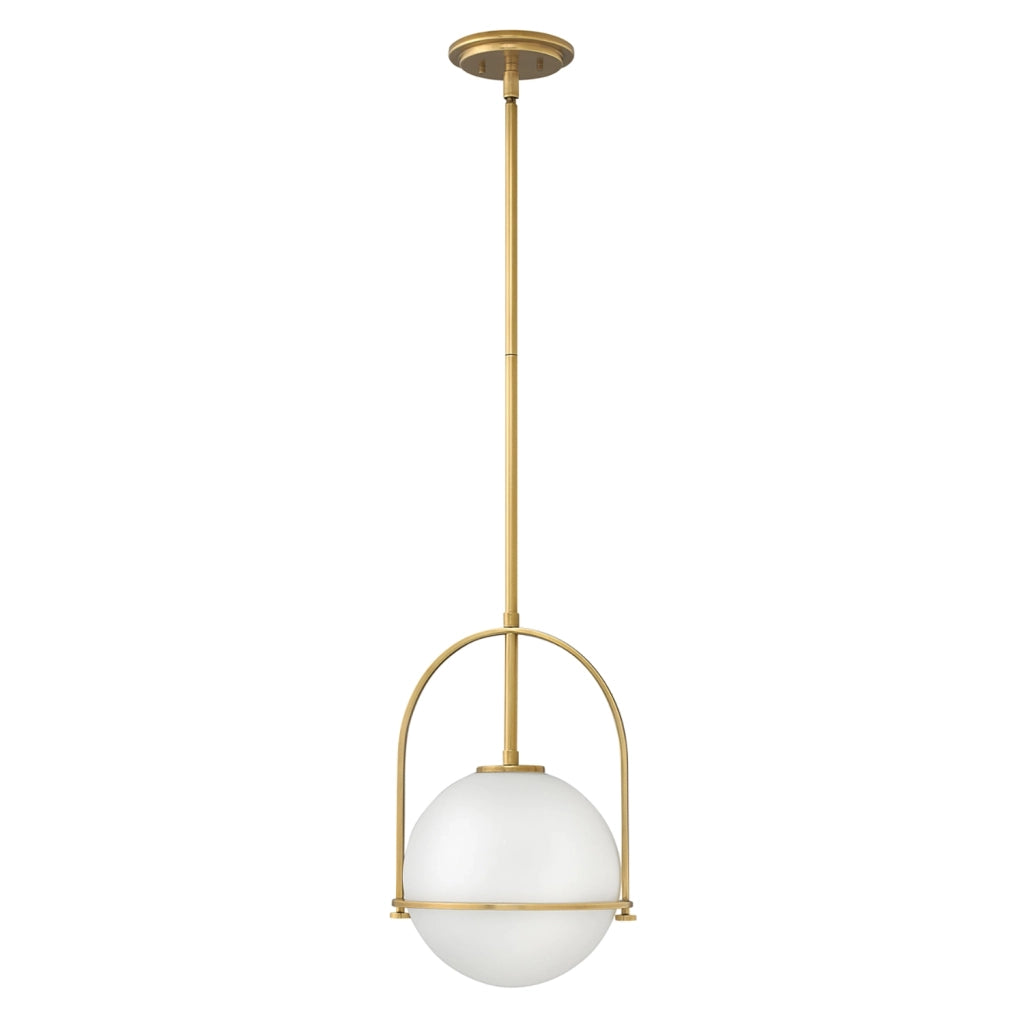 Sospensione Industrial Nordica Somerset Acciaio Ottone Antico 1 Luce E27