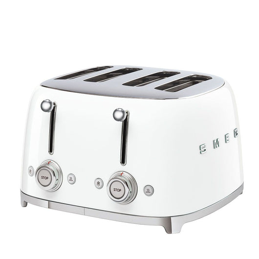 Smeg toaster 4x4 50�style white tsf03wheu - 8017709263409