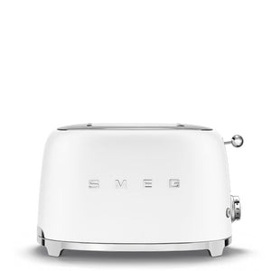 Smeg toaster 2x2 50� style matt white tsf01whmeu - 8017709290672