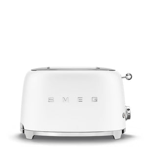 Smeg toaster 2x2 50� style matt white tsf01whmeu - 8017709290672
