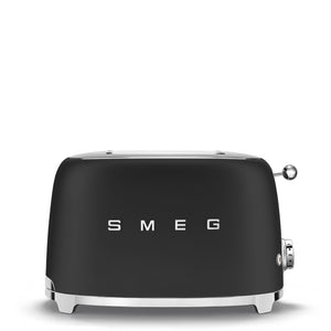 Smeg toaster 2x2 50�style matt black tsf01blmeu - 8017709290757