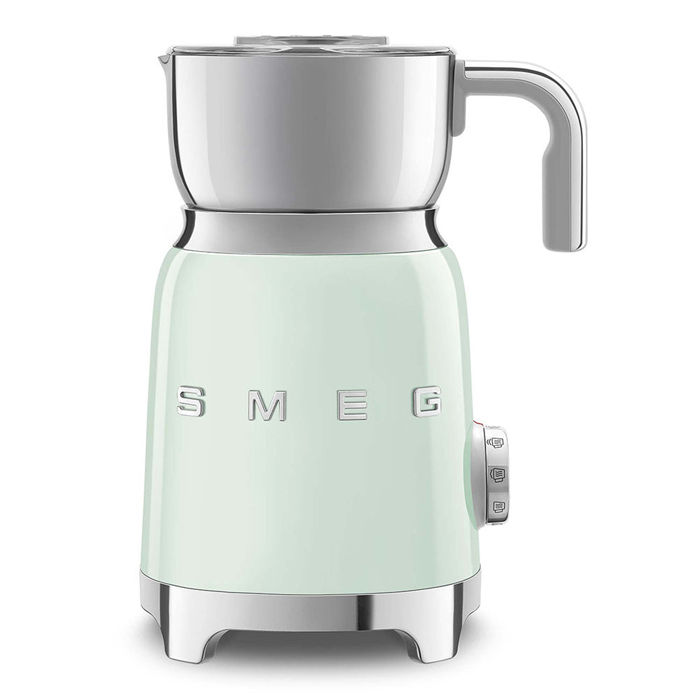 Smeg - montalatte a induzione mff11pgeu-verde pastello - 8017709316112