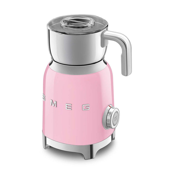 Smeg milk frother 50�style pink mff11pkeu - 8017709316129