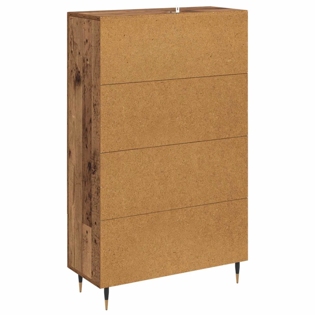 Credenza | Madia | Buffet da pranzo | Armadio da pranzo Legno vecchio 69,5 x 31 x 115 cm Legno multistrato
