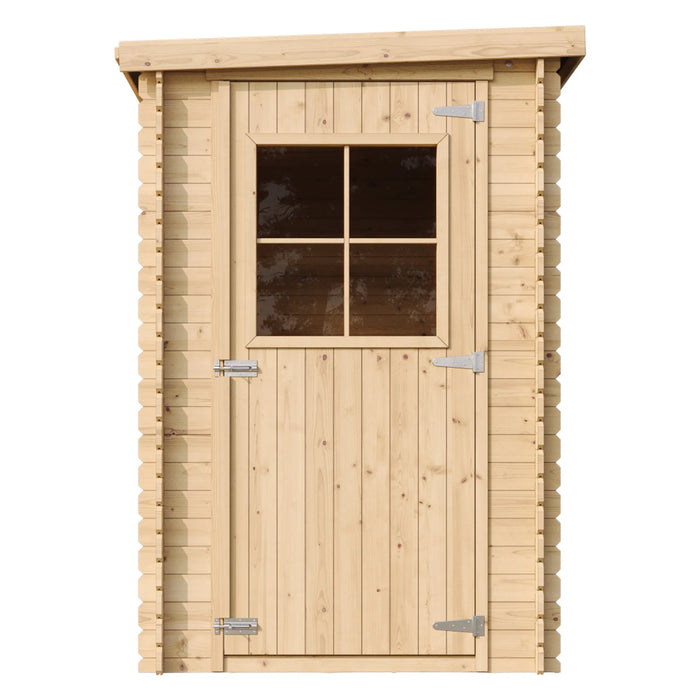 Casetta da Giardino in Legno  CON PAVIMENTO TRATTATO - 2.36m2 - TIMBELA M306+M306G