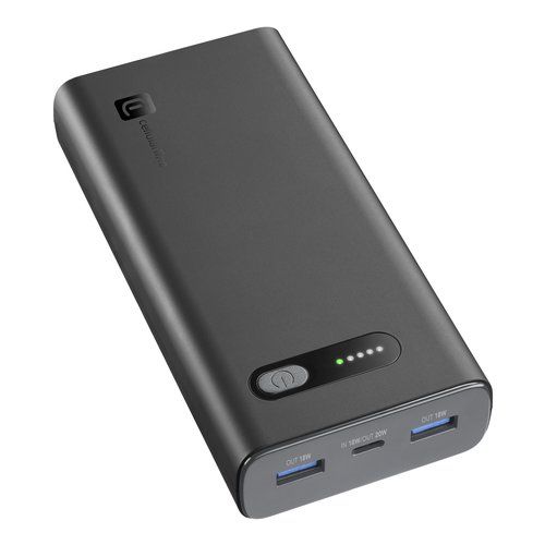 Power bank cellular line pbfast01pd20000k fast pd 20000 black