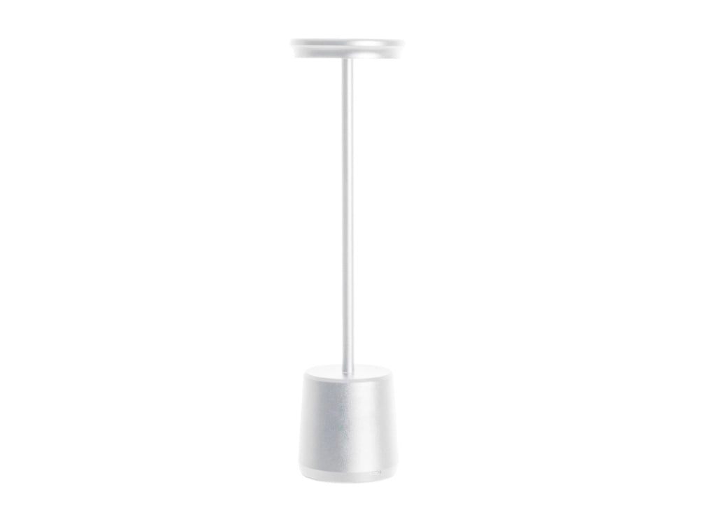 Lampada Led Da Tavolo Controllo Touch Ricaricabile Senza Fili Modello Reverse - Lampada - Bianco