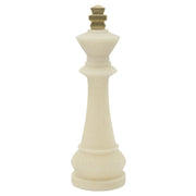 Scultura Scacchi 1, Bianco, Poliresina, 13x13x41 cm
