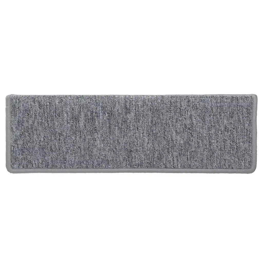 Tappetini per Scale 30 pz 65x21x4 cm Bianchi e Grigi