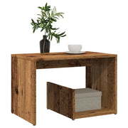Tavolino-Tavolino da soggiorno-Tavolo Legno Vecchio 59x36x38 cm in Legno Multistrato