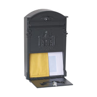 Cassetta Postale Stile Classico Alluminio Antracite Arregui Residencia D-2151/Ga