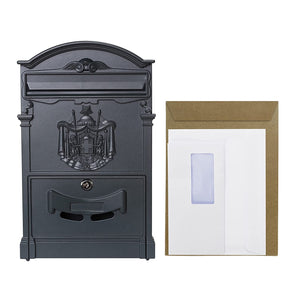 Cassetta Postale Stile Classico Alluminio Antracite Arregui Residencia D-2151/Ga