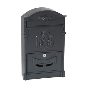 Cassetta Postale Stile Classico Alluminio Antracite Arregui Residencia D-2151/Ga