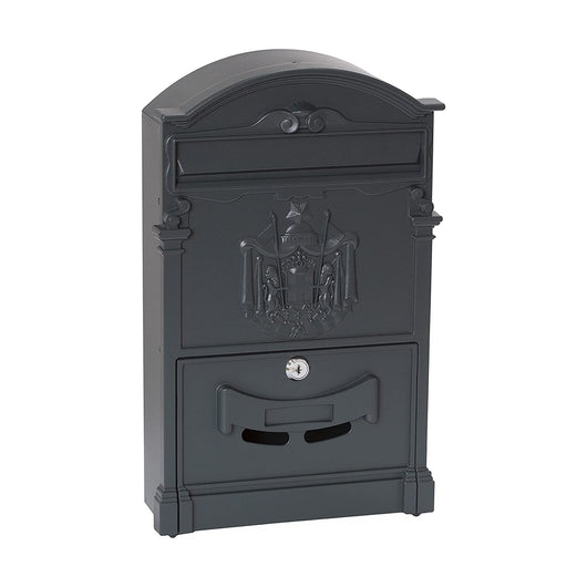 Cassetta Postale Stile Classico Alluminio Antracite Arregui Residencia D-2151/Ga