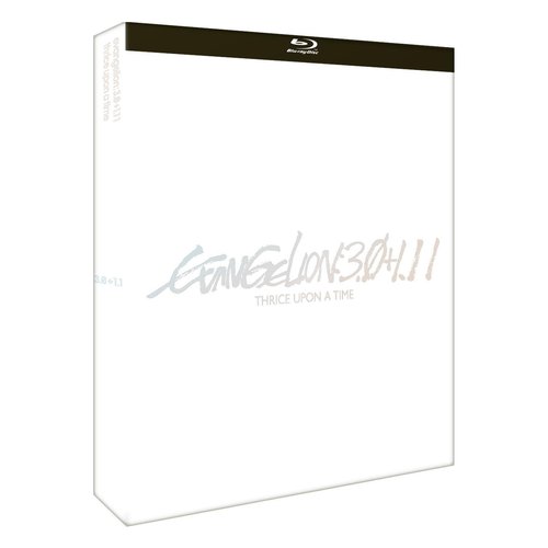 Blu ray evangelion 3.0+1.11 thrice upon a time (2 blu-ray) (first pres - DIB50346