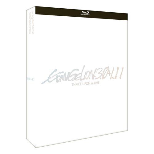 Blu ray evangelion 3.0+1.11 thrice upon a time (2 blu-ray) (first pres - DIB50346