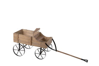 Modellino Carretto Decorativo 85 cm in Legno