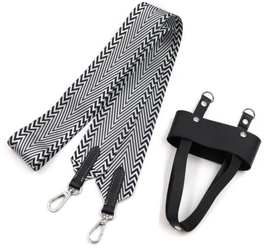 Supporto per Bicchieri con Cinturino - Borsa in PU - Design Portatile - Adatto per Bicchieri fino a 8 cm - Materiale Sostenibile - Mani Libere - PortaBicchieri