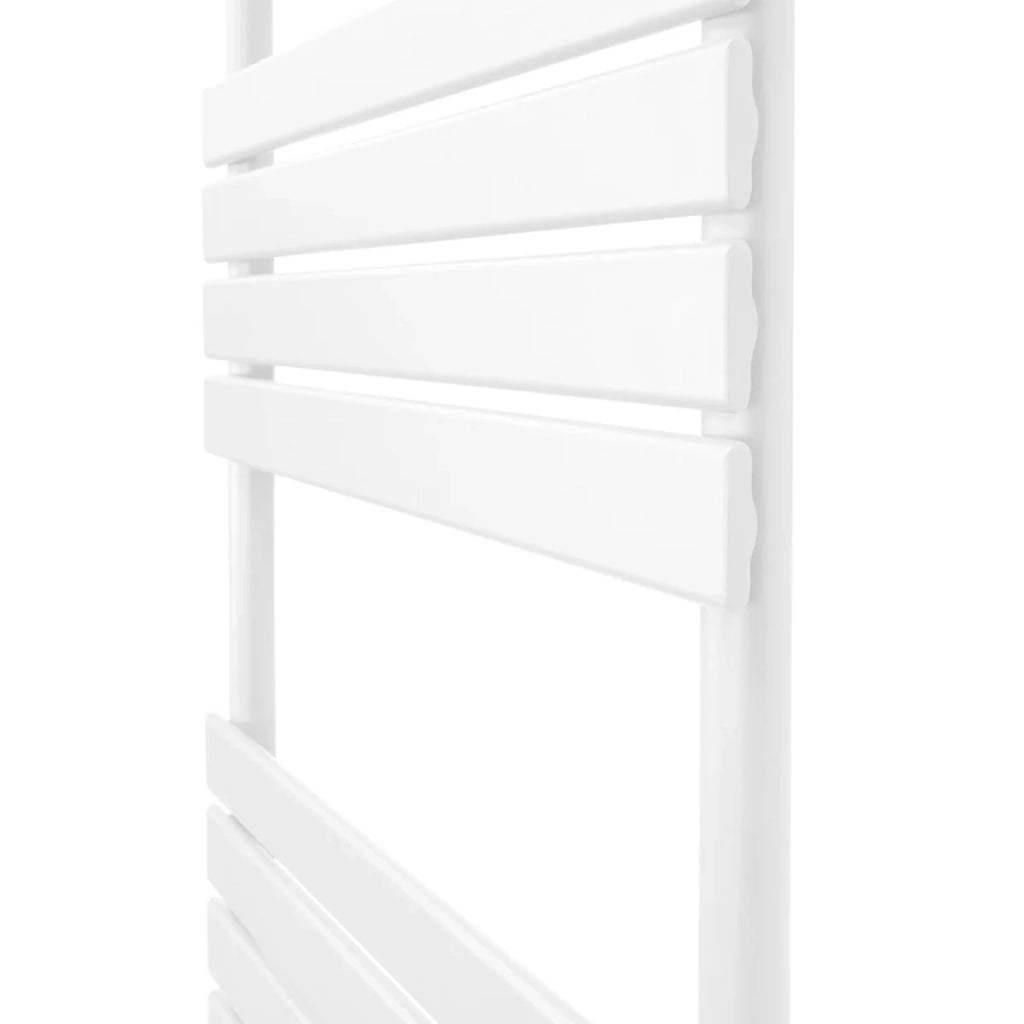 Radiatore per asciugamani design a pannello piatto 1200 x 600 mm per bagno ad incasso  Bianco