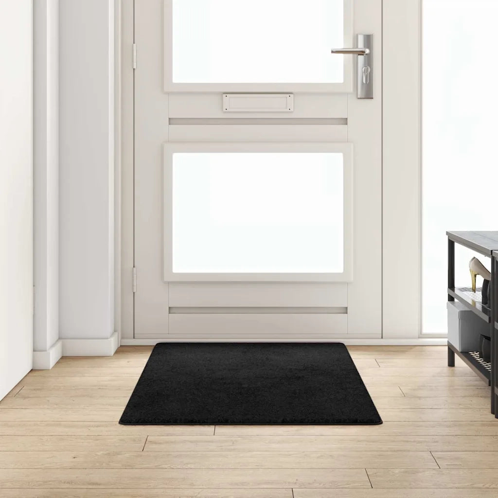 Runner in Moquette Nero 80 x 150 cm 100% Polipropilene Tuft