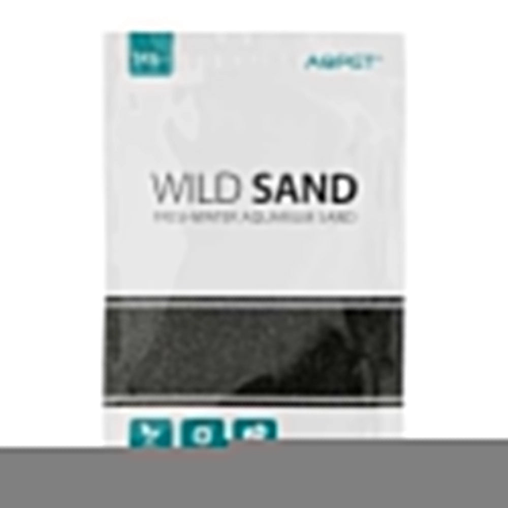 AqPet Wild Sand 1mm 5kg - sabbia naturale per acqua dolce Colore: Black Ink