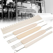 Strumento di trasferimento a punta - Accessori per macchine da cucire - Piastra di spinta - Attrezzo di trasferimento - Uncinetto - Metallo/Plastica - Macchina da cucire