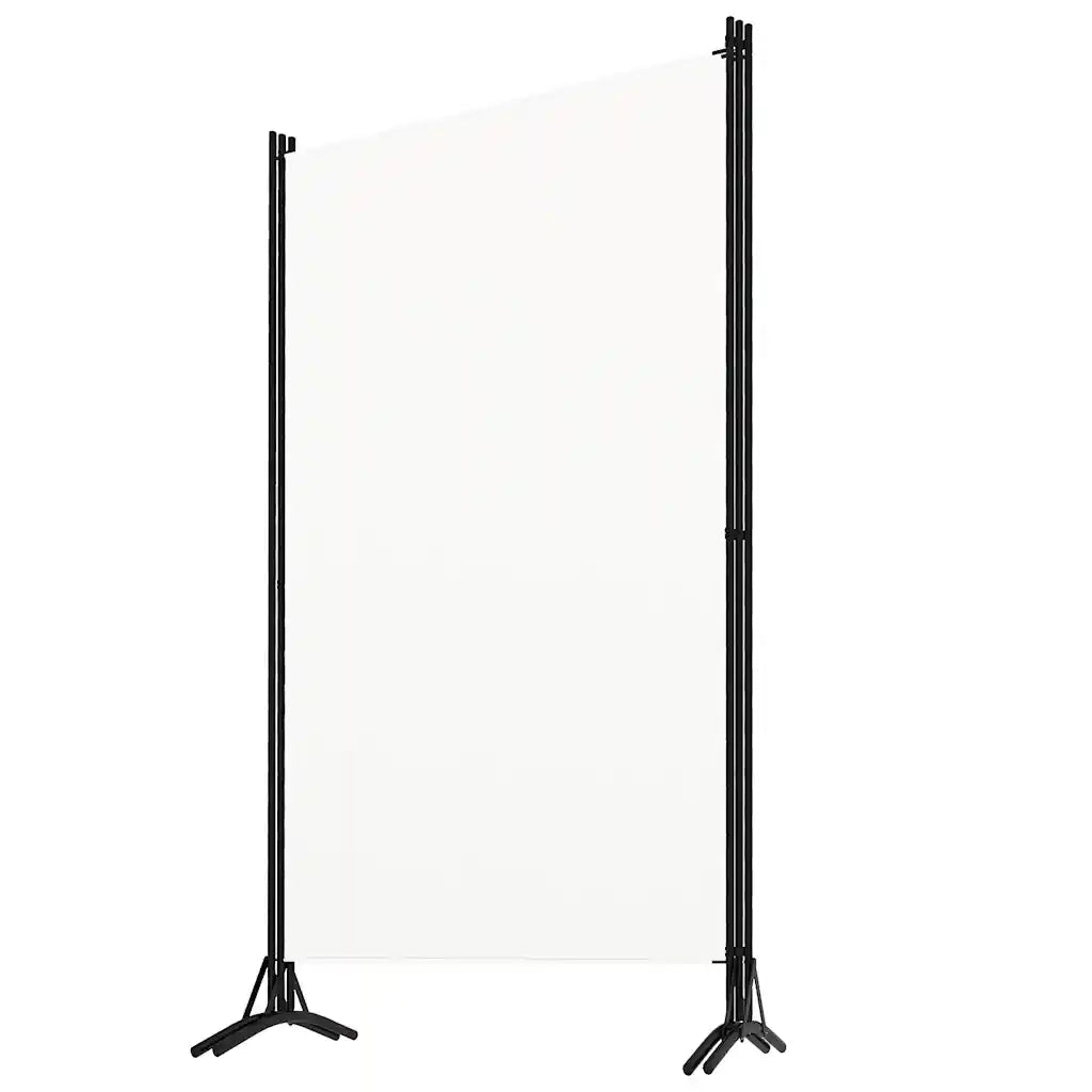 Divisorio a 3 Pannelli Bianco 260x180 cm in Tessutocod mxl 72961