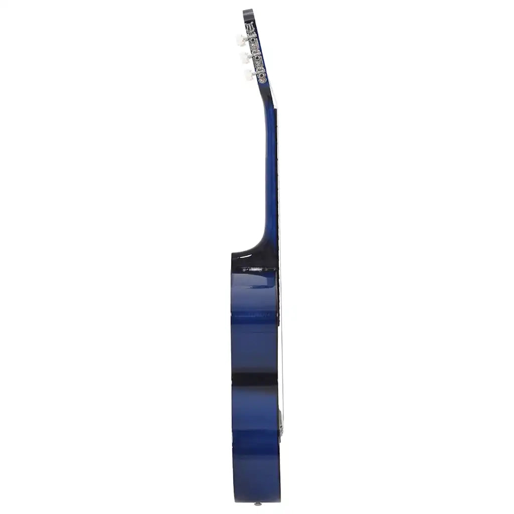 Set Chitarra Classica per Principianti 12 pz Blu 4/4 39" CFW5033650