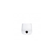 Bicchiere borosilicato Bilia Tumbler Zafferano set 6 pezzi colore Nero