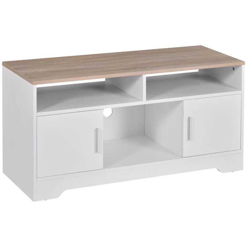 MOBILE TV CON 3 SCOMPARTI APERTI 2 ARMADIETTI PIANO D'APPOGGIO PER TV FINO A 42"