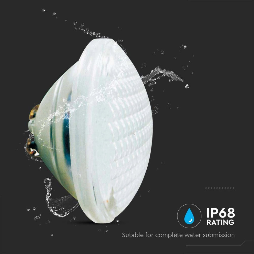 V-TAC VT-12118 Lampada LED PAR56 Piscina 18W 2000LM 6500K 12V IP68 SKU 8024