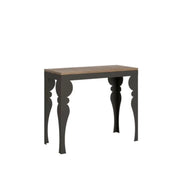 Consolle allungabile 90x40/300 cm Paxon Evolution quercia natura telaio e gambe antracite