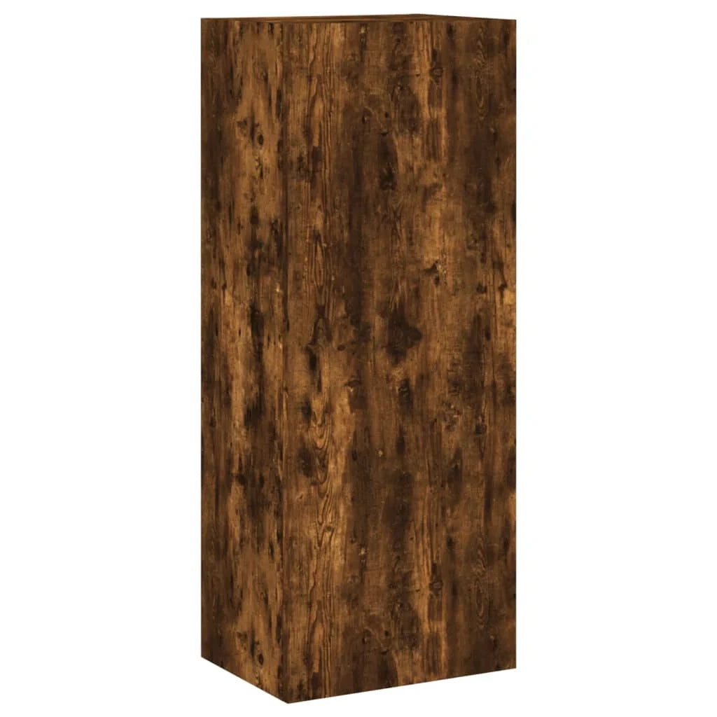 Mobile TV multimediale scaffale TV credenza mobile TV per sala da pranzo soggiorno camera da letto 5 pezzi rovere affumicato legno ingegnerizzato marrone 02_0029289