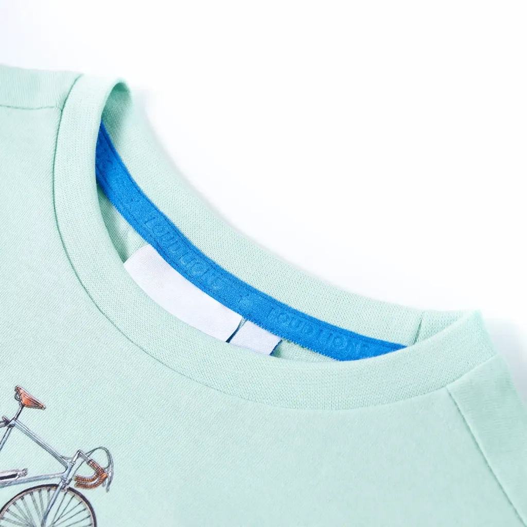 Maglietta da Bambina Menta Chiaro 104 12045
