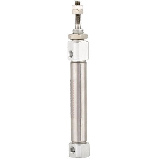 Cilindro pneumatico - Doppio effetto - In acciaio inossidabile - Diametro 10mm - Movimento lineare potente - Ideale per l'automazione -