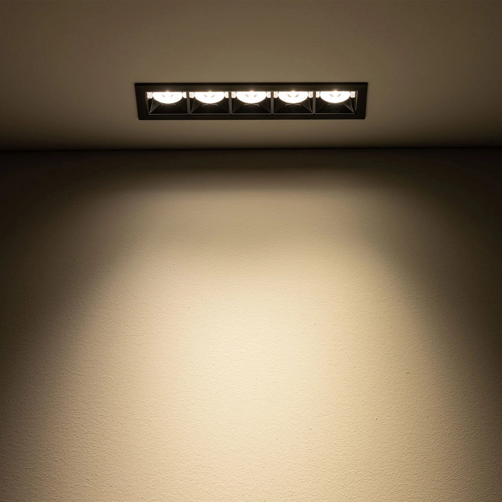 Faretto lineare incasso Nowodvorski MIDI LED 20W nero