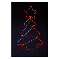 Sagoma albero natale luminoso pre qu italia d4090 albero