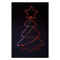 Sagoma albero natale luminoso pre qu italia d4090 albero