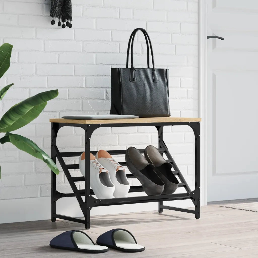 Scarpiera | Mobile per scarpe Rovere Sonoma 60x30x45 cm in Legno Multistrato