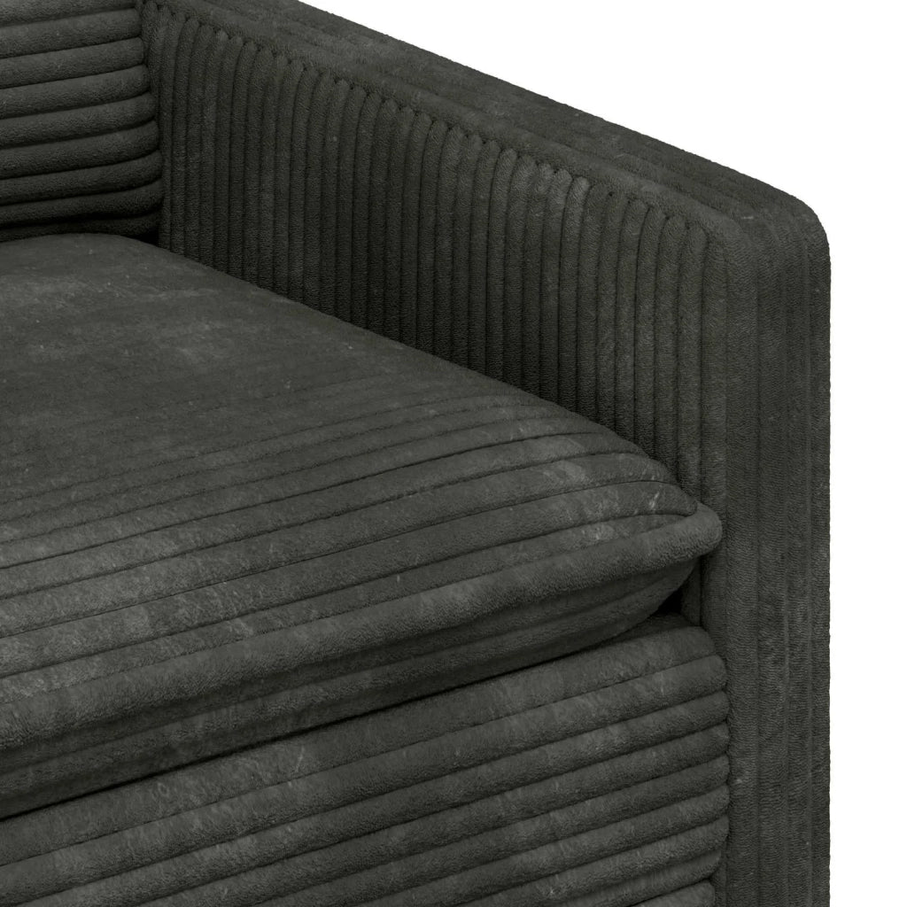 Set di divani 2 pcs Antracite Poliestere 3417097