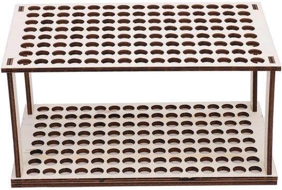 Organizzatore per ufficio in legno - Custodia per matite - Beni d'arte - Design rimovibile - Aspetto minimalista