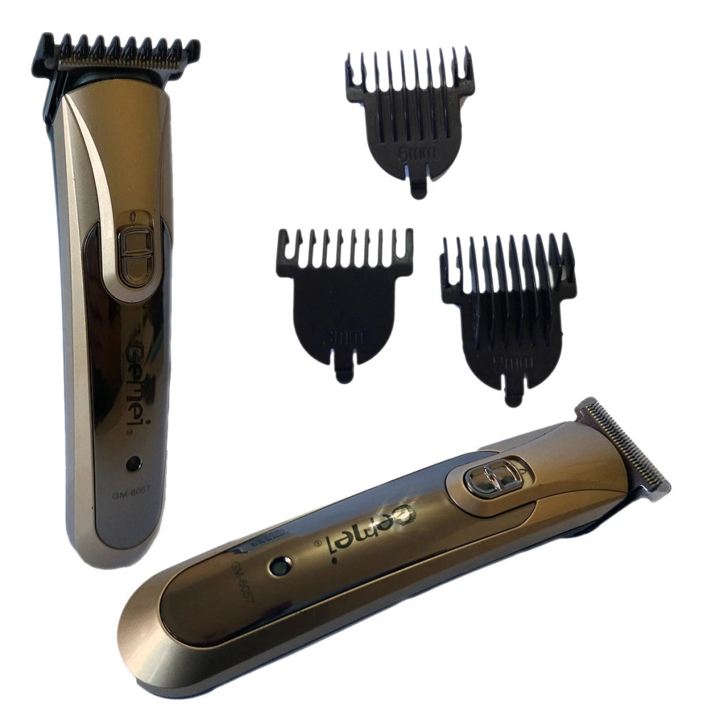 TAGLIA CAPELLI RICARICARICABILE IMPERMEABILE RASOIO REGOLA BARBA GM-6057