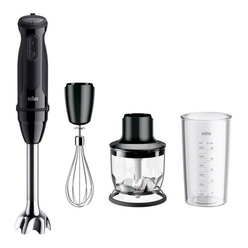 Frullatore immersione braun 0x22111511 multiquick 5 mq 50202 mbk 3in1