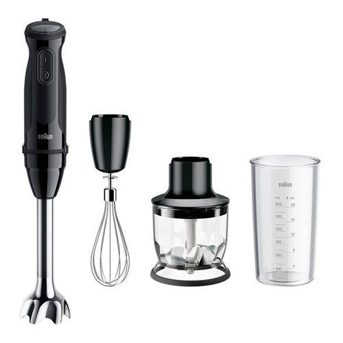 Frullatore immersione braun 0x22111511 multiquick 5 mq 50202 mbk 3in1