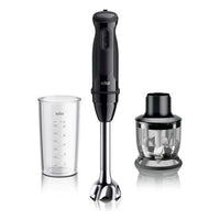 Frullatore immersione braun 0x22111537 multiquick 3 mq 30201 m black