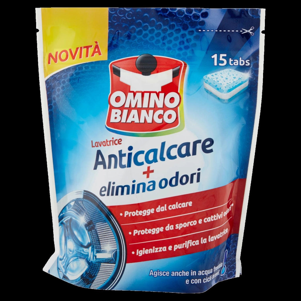 OMINO BIANCO LAVATRICE ANTICALCARE 15 TABS