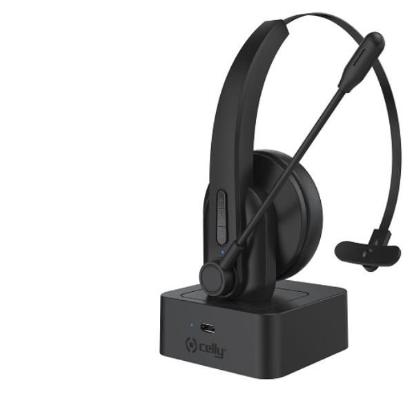 Sw headset wireless mono black - SWHEADSETMONOBK