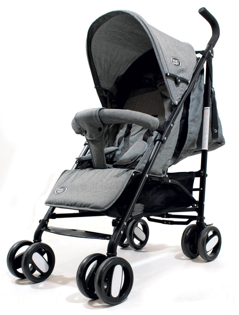 Passeggino Leggero per Bambini Pieghevole con Borsa Nemo Grigio