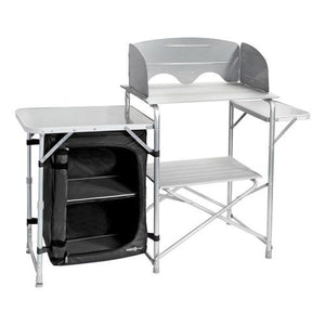 Mobile campeggio brunner 0426034n.c03 snack easy silver e black silver